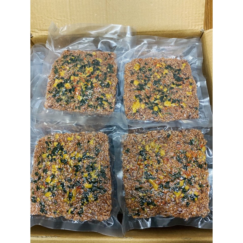 Cơm cháy GẠO LỨT chà bông - cơm cháy gạo lứt rong biển giòn - Đồ ăn vặt - ăn kiêng - đồ ăn - bánh ăn vặt