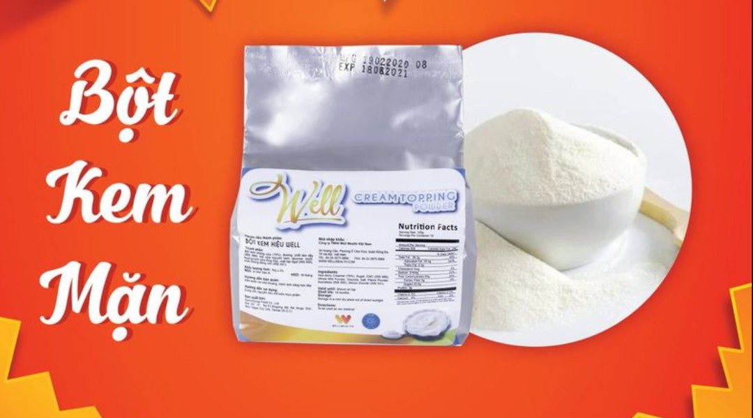 Bột Macchiato/ Kem mặn Well Wealth 1KG