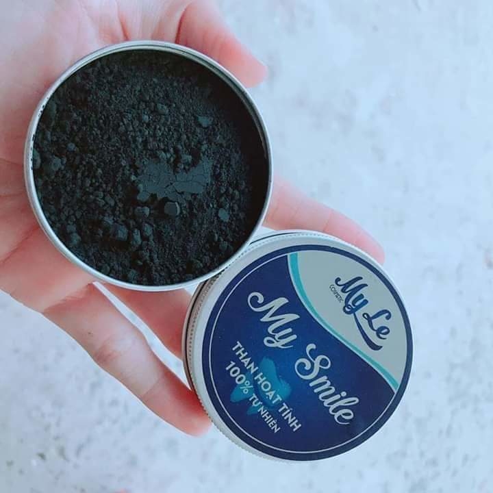 Bột trắng răng than tre hoạt tính MY SMILE