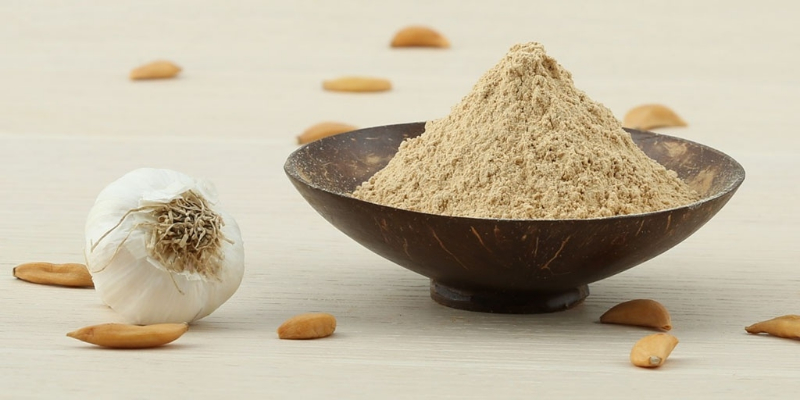 Bột Tỏi nguyên chất ướp thịt thơm ngon siêu sạch tăng sức đề kháng 100Gr