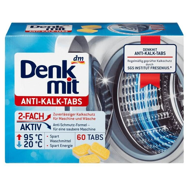 Viên tẩy máy giặt denk mit hàng Đức bay mùi hôi, làm sạch máy giặt, mềm quần áo và vệ sinh lồng giặt sau khi sử dụng lâu ngày tiện hơn loại bột tẩy lồng giặt, viên tẩy lồng giặt denk mit, viên tẩy lồng máy giặt