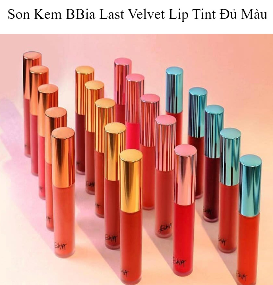 Son Kem BBia Last Velvet Lip Tint Đủ Màu | Lazada.vn