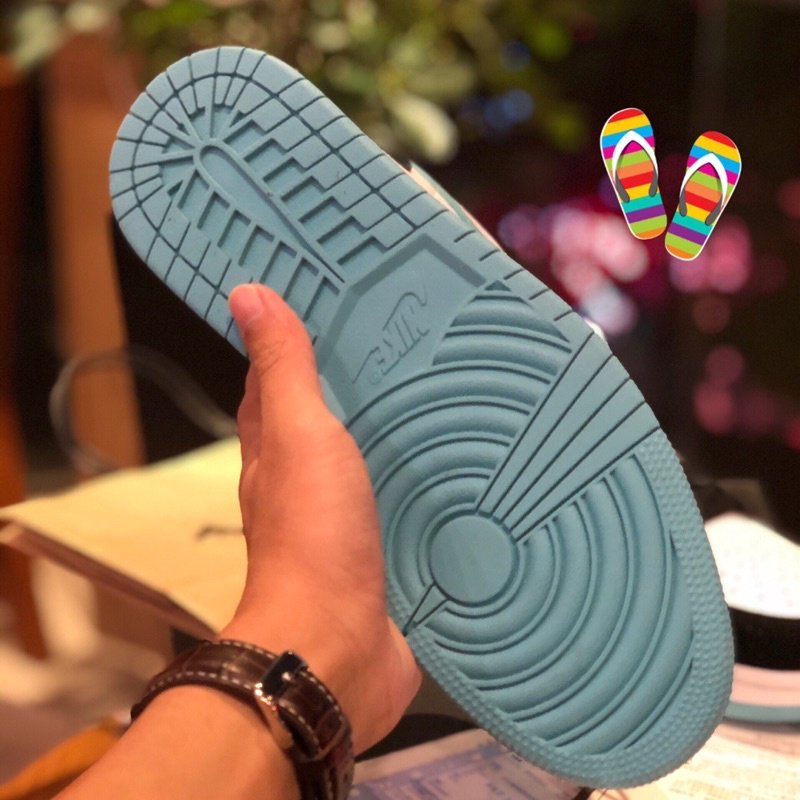 Giày Nike Air Jordan 1 Low Island Green Xanh Ngọc Bích Bản 1.1 Full Size Nam Nữ