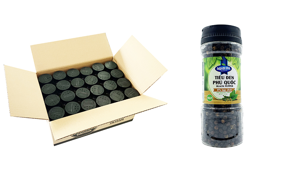 Tiêu đen Phú Quốc nguyên hạt 100 gram