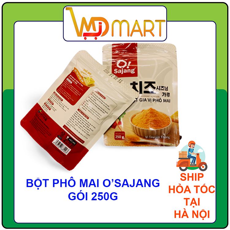 Bột Phô Mai Hàn Quốc O'sajang Màu Vàng Cam