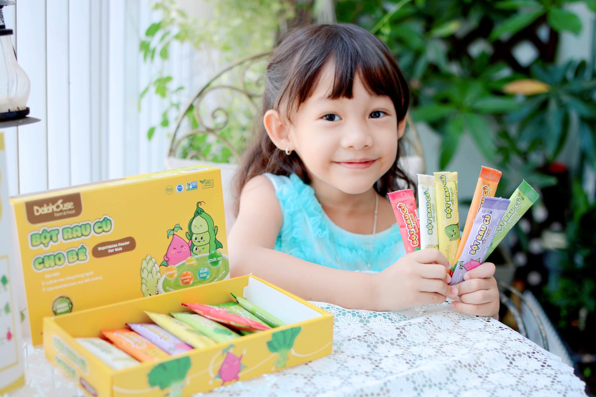 COMBO 2 Bột Rau Củ Cho Bé Ăn Dặm Organic Nguyên Chất 100% Dalahouse - Rau Củ Sấy Lạnh Cho Bé Ăn Dặm-Hấp thụ tốt, Ăn ngon miệng, Cải thiện tiêu hóa, Tăng cường miễn dịch tự thân-Tiêu Chuẩn Hoà Kỳ NPP Anni Group