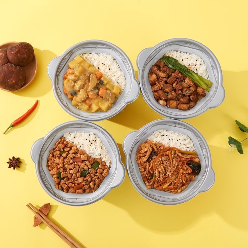 CƠM TỰ SÔI Cơm ăn liền ĐỦ VỊ - Cơm tự sôi Panda