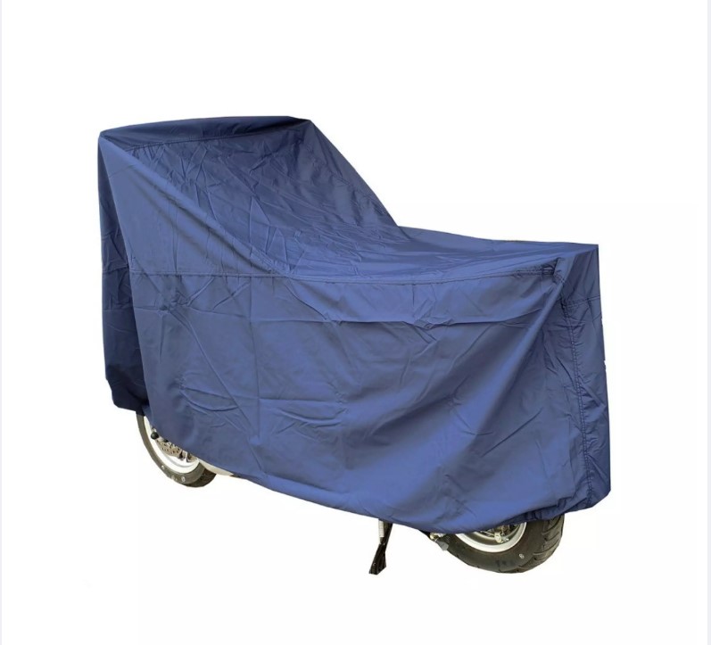 Bạt Phủ Xe Máy Vải Dù Cao Cấp - Áo Trùm Xe Máy Có Chun 2 Đầu Che NắngChe Mưa
