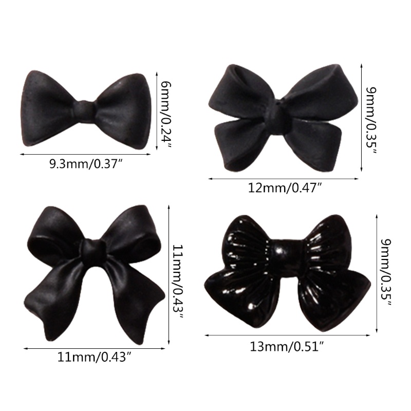 Charm Nơ Trang Trí Móng Tay 3D xinh xắn