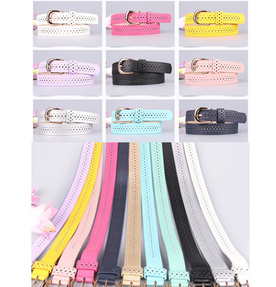Thắt Lưng Nữ Siêu Cute TL009 Shop Hoa Lan, Dây Lưng Nữ, Dây Nịt Nữ Chất Liệu Da PU Khóa Kim Loại Bền Đẹp Dùng Cho Đầm, Jeans, Quần Âu Và Shorts