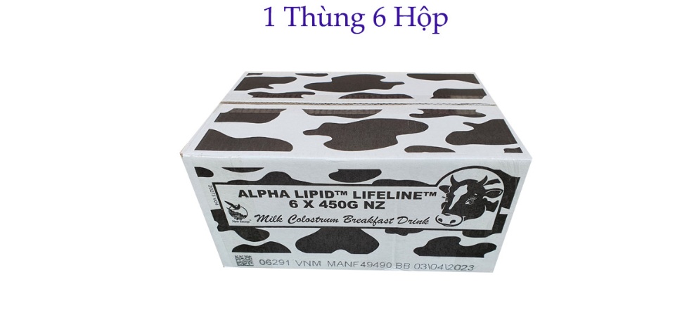 [hcm][ 1 thùng 6 hộp ] sữa non alpha lipid 450g new zealand 2