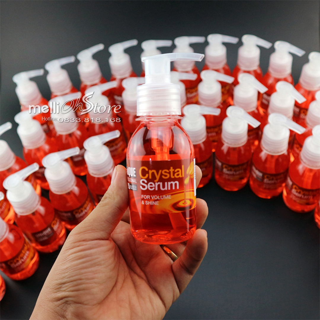 [FREESHIP][CHÍNH HÃNG] [HCM][FREESHIP][HÀNG NHẬP CHÍNH HÃNG] Tinh Dầu Dưỡng Tóc UNIQUE CRYSTAL SERUM 125ml , Tùy Chọn Màu, Phục Hồi, Chăm Sóc Tóc
