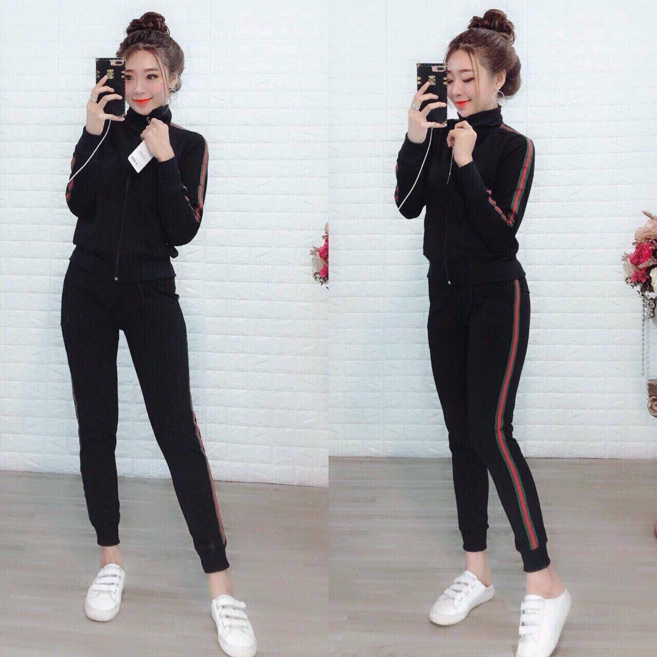 Sét bộ thể thao thu đông nữ siêu đẹp [ có nhiều màu ]