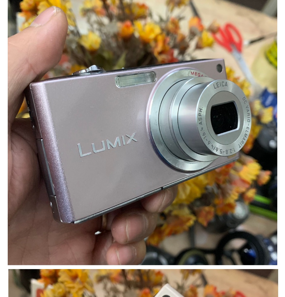 LUMIX デジタルカメラホワイト ジャンク品 KU2993 Panasonic DMC-ZX1