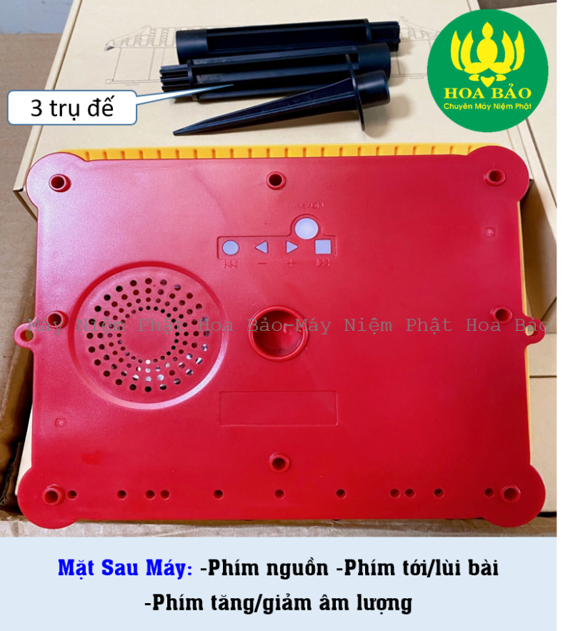 🙏 Đài Niệm Phật Năng Lượng Mặt Trời Mái Chùa Cao Cấp