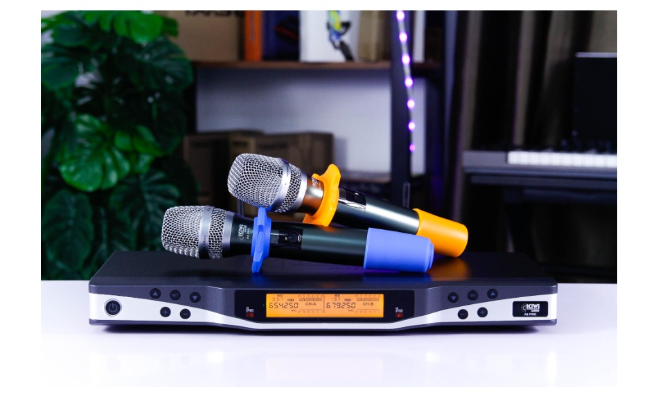 Micro karaoke không dây cao cấp Kiwi A8 Pro