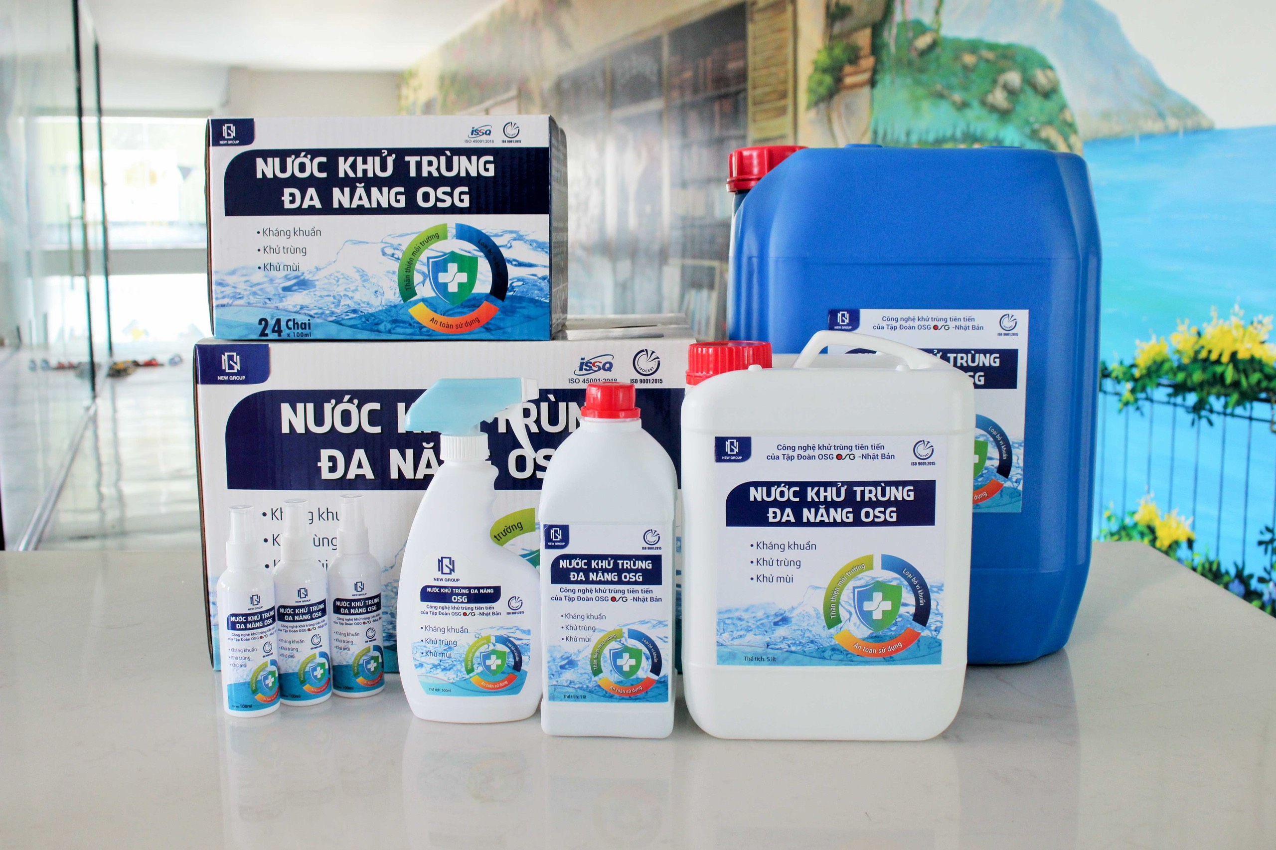 Nước khử trùng diệt khuẩn đa năng OSG (Chai xịt 100ML) được sản xuất theo công nghệ tiên tiến từ Nhật Bản hiệu quả vượt trội khử trùng mạnh mẽ, hoàn toàn từ tự nhiên, an toàn với cơ thể, không gây kích ứng