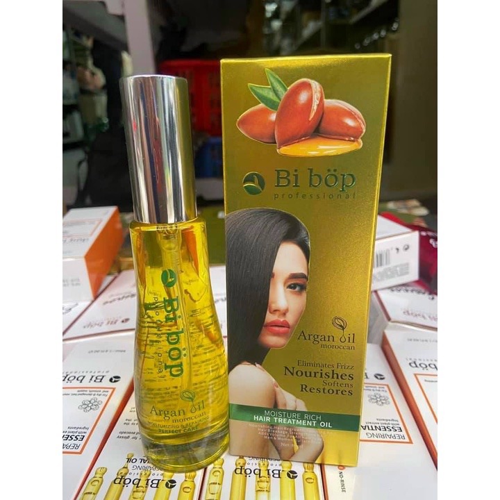 Tinh dầu dưỡng tóc Bibop Argan Oil Hair Serum 80ml Chính Hãng camy shop68