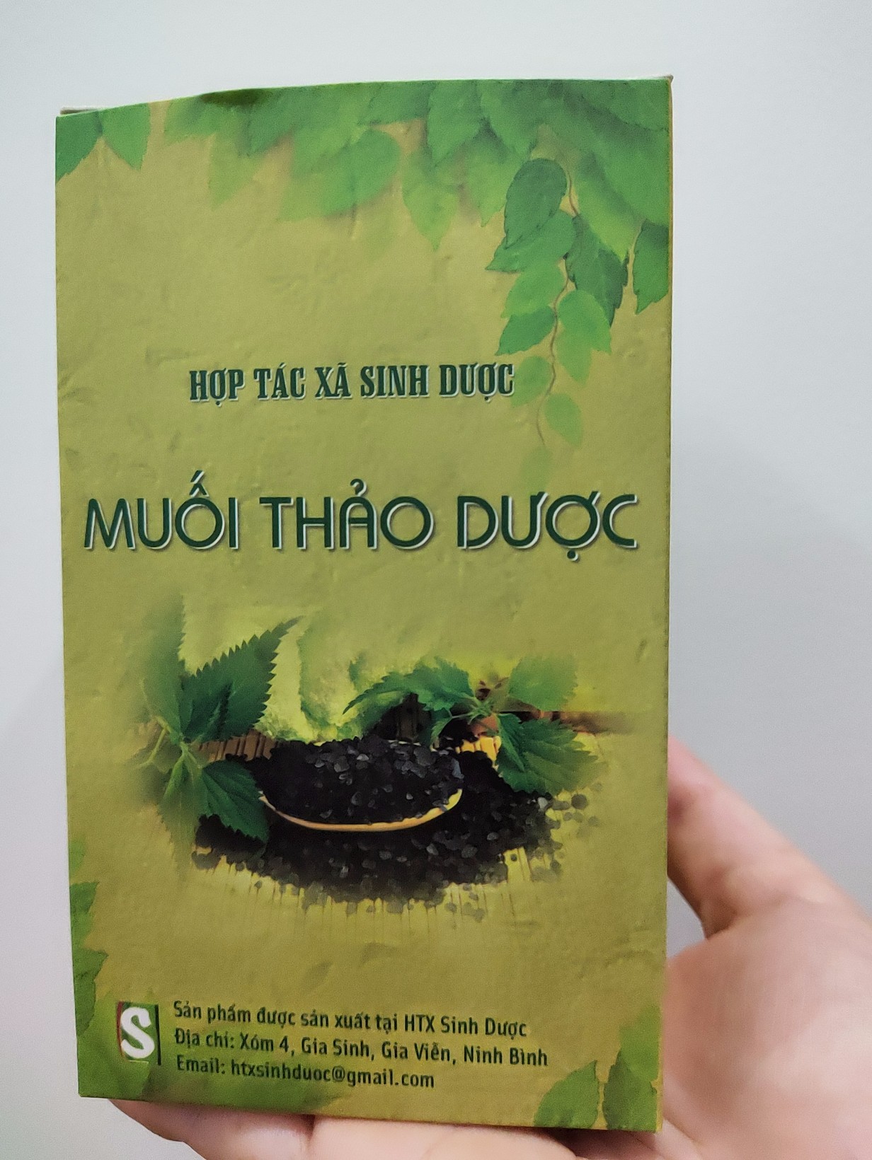 MUỐI NGÂM CHÂN THẢO MỘC SINH DƯỢC 550Gr