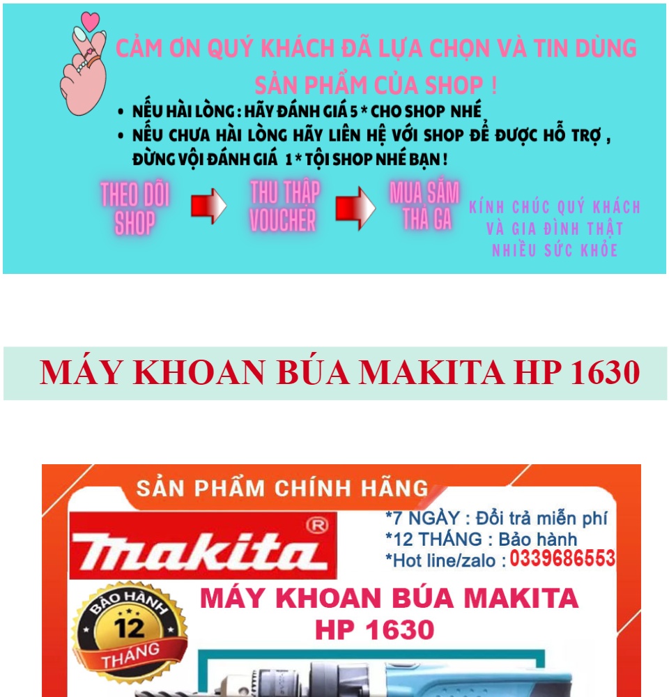 Máy khoan makita