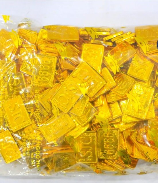 Kẹo socola vàng miếng 9999- 200gram [ CHẤT LƯỢNG CAO ] Kẹo chocolate thơm ngon