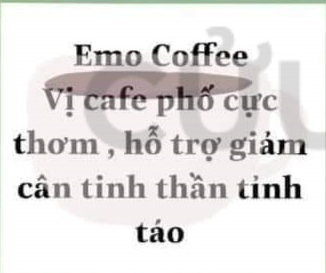 CÀ PHÊ GIẢM CÂN NHANH EMOSLIM 2-5KG