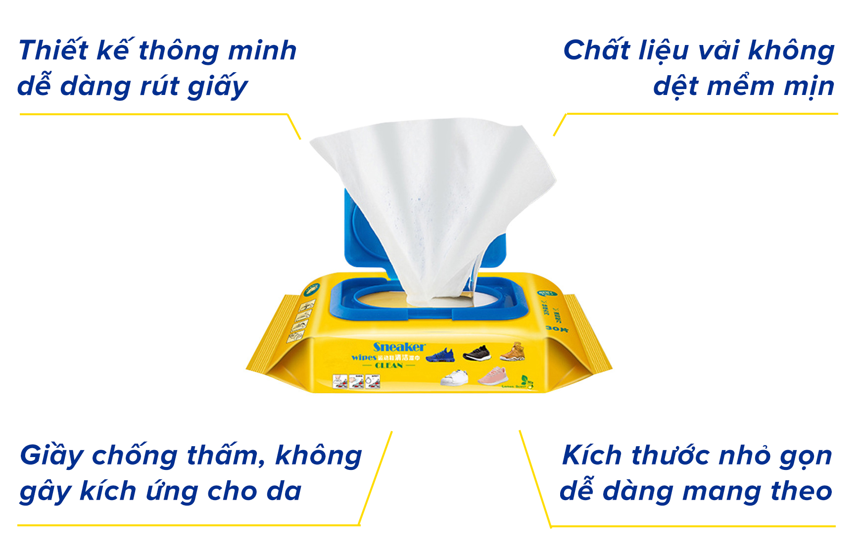 Giấy Ướt Lau Giày Sneaker Kháng Khuẩn 30 Tờ 9 c872034004a513aa28736df6d1416fbf