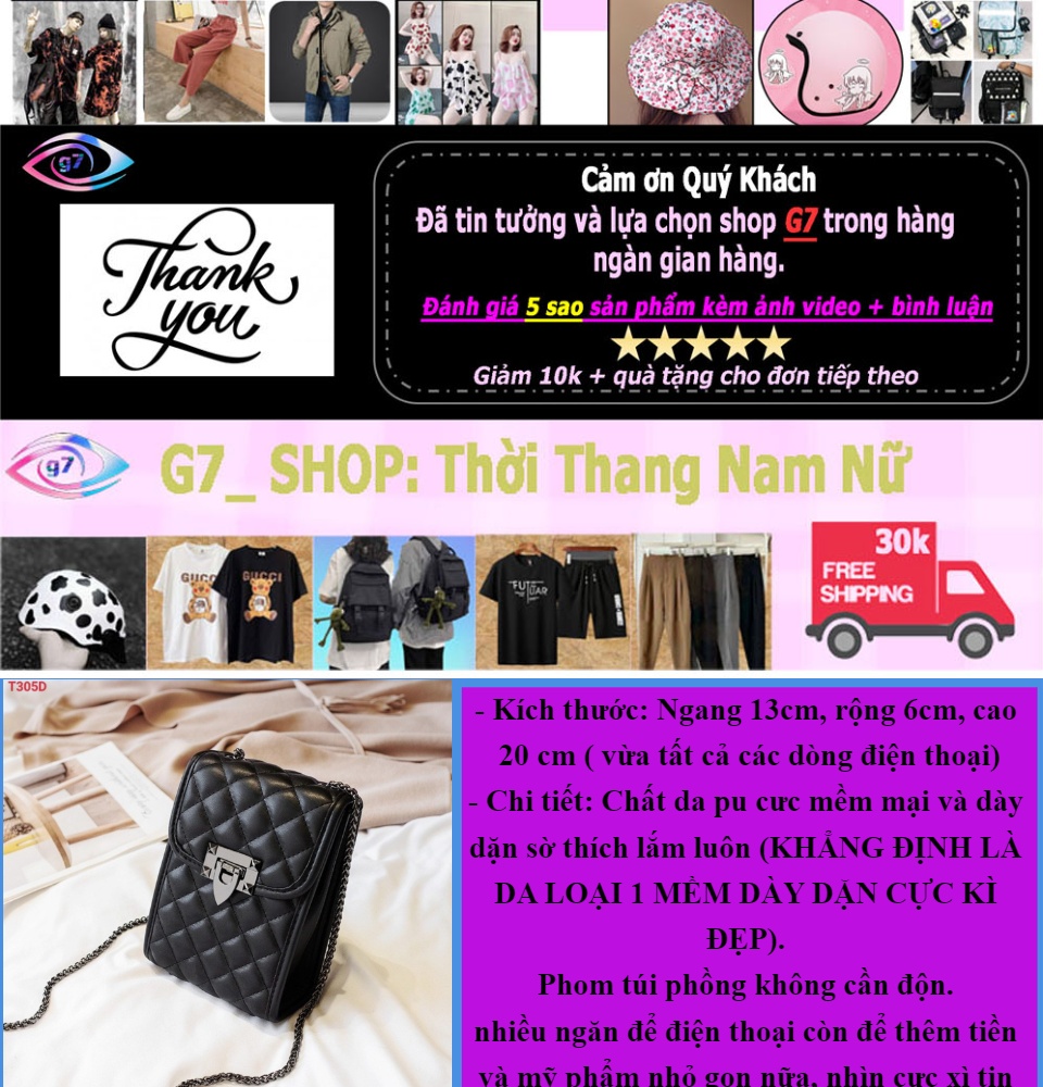 túi đựng điện thoại túi đeo chéo nữ nhiều ngăn hàng đẹp như hình ví cầm tay túi đeo chéo