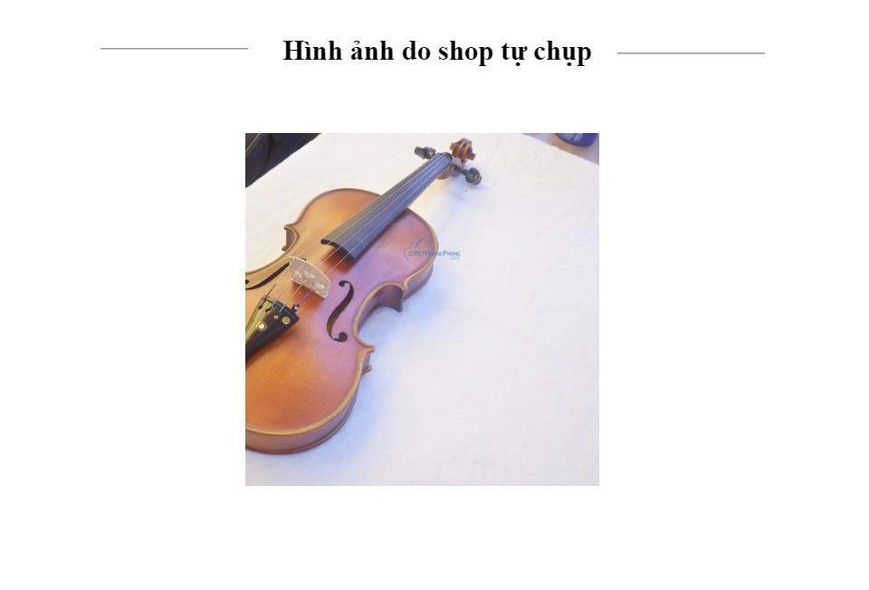 Đàn Violin  gỗ Thông nguyên tấm cao cấp làm thủ công  size 4/4 VHP-Pine - HappyLive Shop