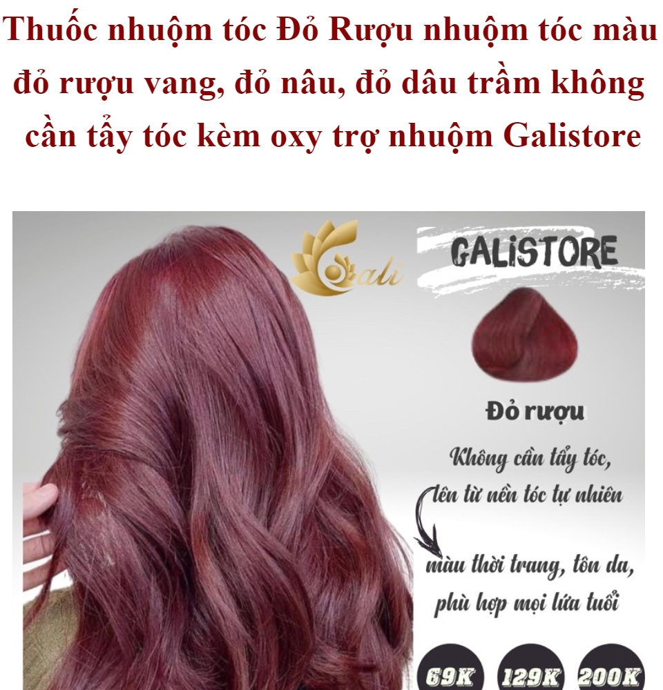 Nhuộm tóc màu đỏ rượu vang: Nhuộm tóc màu đỏ rượu vang sẽ là một lựa chọn tuyệt vời cho những ai muốn trông thật nổi bật và chất lượng. Hãy xem những hình ảnh liên quan để cảm nhận được sự tuyệt vời của kiểu tóc này.