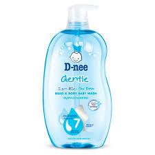 Sữa Tắm Gội Toàn Thân Cho Bé Dnee 800ml(màu xanh dương) Thái Lan
