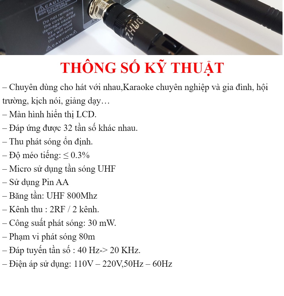 Dàn Âm thanh xân khấu Karaoke Tại Nhà Chuyên Nghiệp - Micro Không Dây Sennheiser