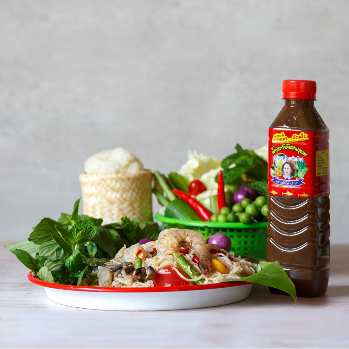 Nước Mắm Thái Lan Làm Gỏi Đu Đủ Somtum ADOMA Ba Khía Chua Cay Maebunlam 400ml- ปลาร้าแม่บุญล้ํา Cách Làm Sốt Trộn Sụm Tôm Ghẹ Xoài Thái Lan ส้มตําไทย