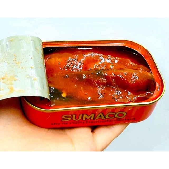 Cá Mòi Hộp Sốt Cà Sumaco Thái Lan - Hộp125gram