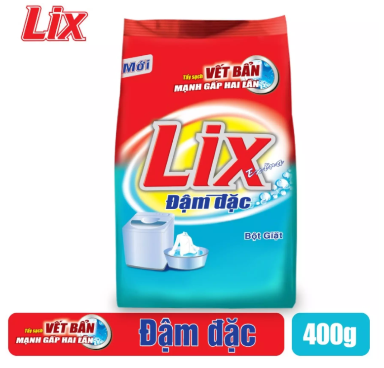 Bột giặt Lix Đậm Đặc 400g
