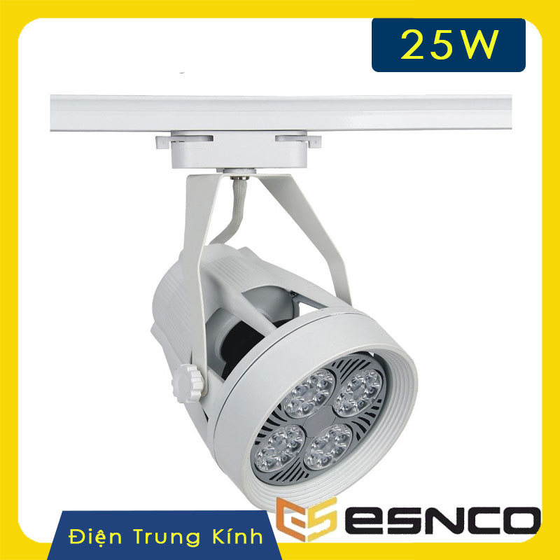 Đèn Rọi Par30 25w Thương hiệu nổi tiếng Esnco Siêu sáng Siêu bền chuyên dùng cho phòng trưng bày Cửa hàng Show room Thiết kế nội thất