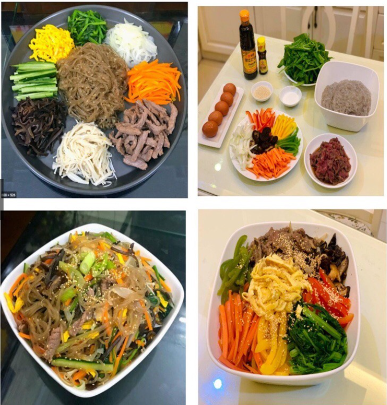 Miến khoai lang , miến gogi Hàn quốc ,miến khô HQ túi 1 kg