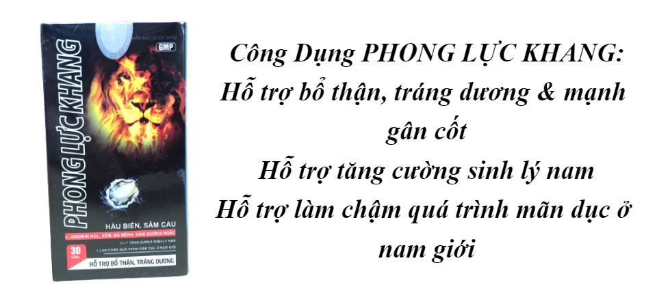 [HCM]PHONG LỰC KHANG HỘP 30 viên - Sức khỏe quý ông - Coastlinecare Pharmacy 2