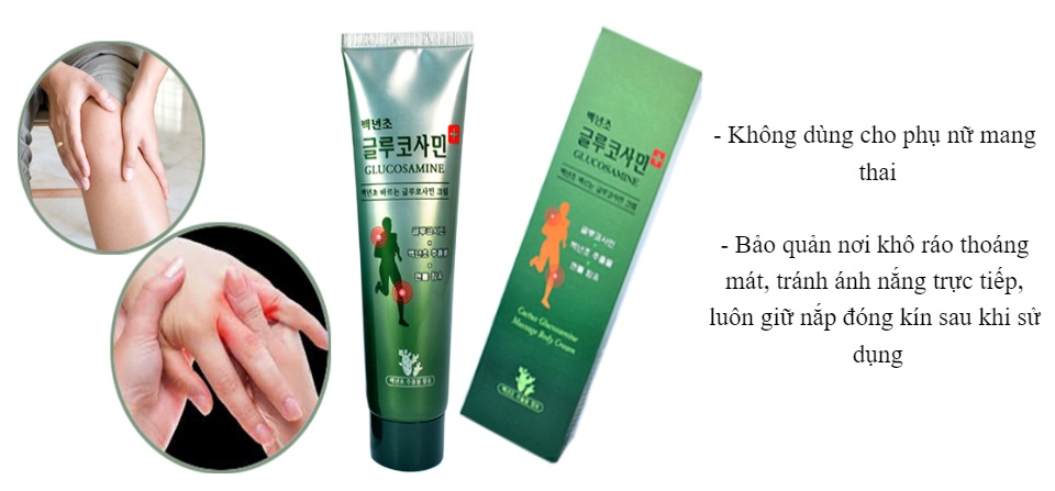 Dầu lạnh xoa bóp khớp glucosamine Hàn Quốc