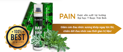 Dầu xoa bóp xương khớp giảm đau tức thì dung tích 90ml,Tinh dầu ngãi cứu Pain Oil Mộc Can