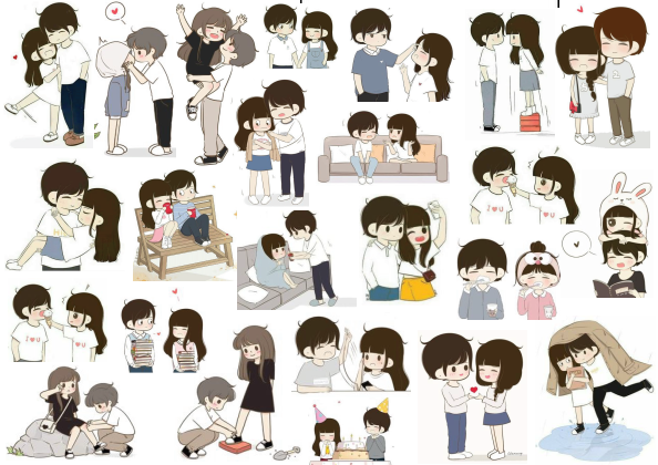 Sticker dán sổ tay, trang trí sổ dán ảnh, scrapbook, nhãn dán sinh nhật, giáng sinh