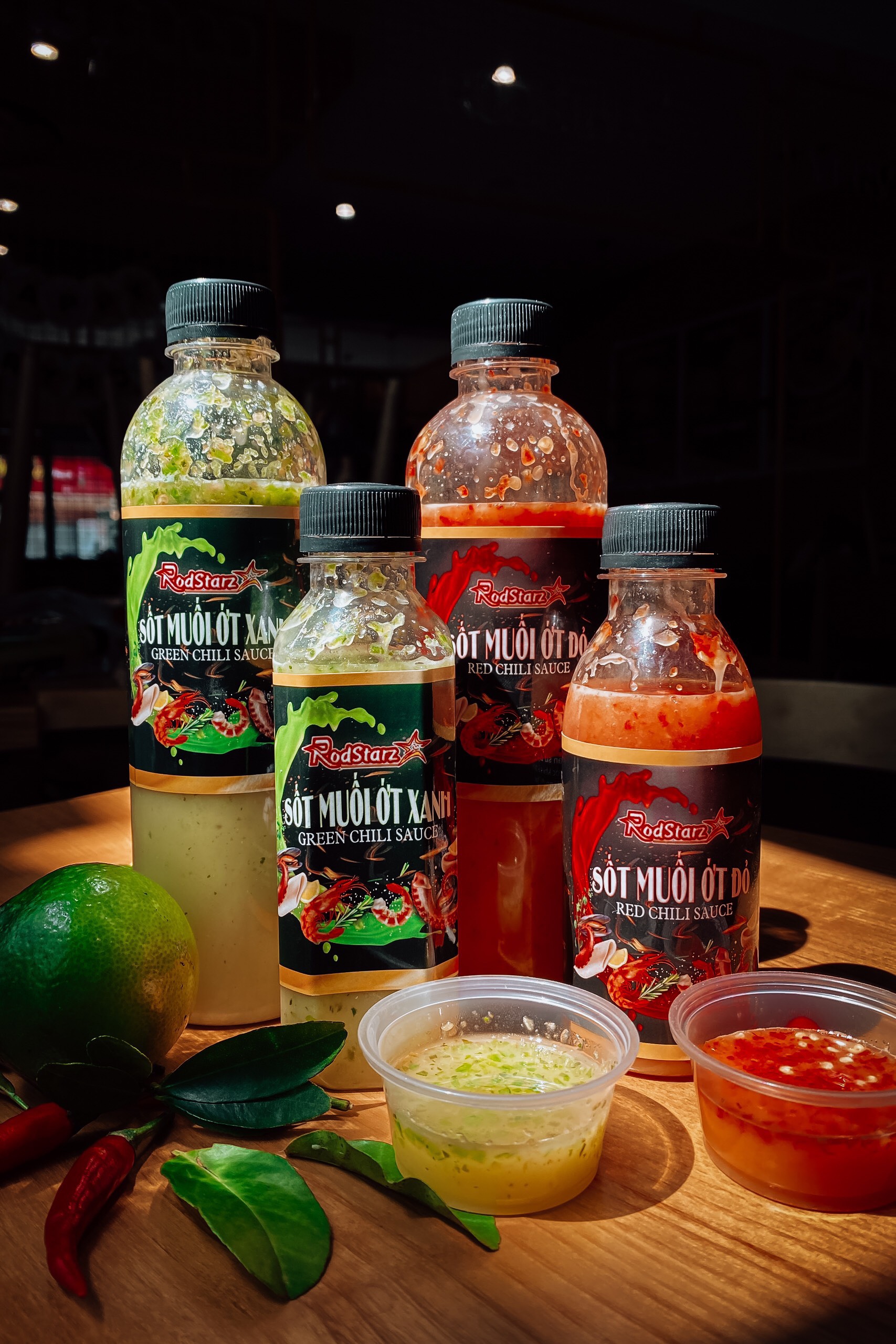 Nước chấm muối ớt ĐỎ Rodstarz, tương chấm thịt nướng, hải sản, nước chấm lẩu, ớt hiểm cay