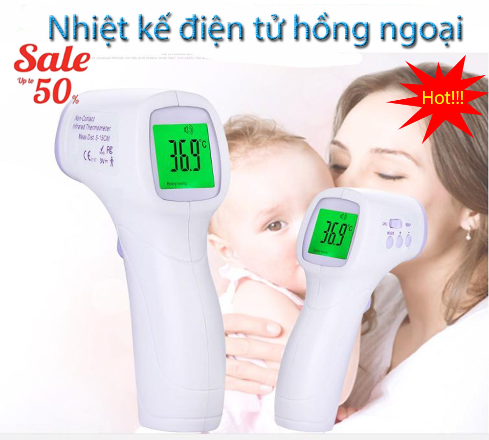 Máy đo nhiệt độ cơ thể người , may do nhiet do dien tu - chọn ngay nhiệt kế hồng ngoại đo nhiệt độ chính xác chỉ bằng 1 nút bấm; mẫu nk6-150, giảm giá 50% ngay hôm nay, bảo hành 1 đổi 1 sản phẩm trên toàn quốc