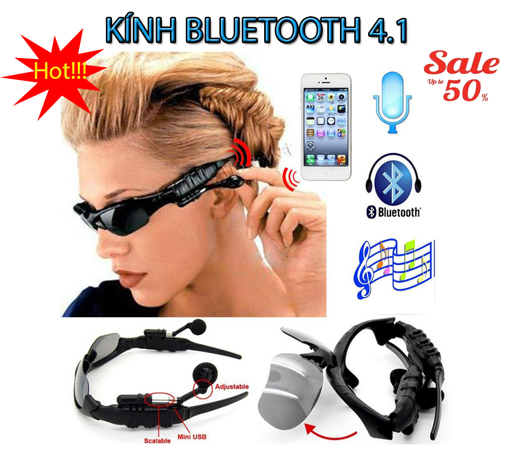 Bán kính giá rẻ , Ban kinh mat nam - CHỌN NGAY KÍNH BLUETOOTH 4.1 Kết Nối Điện Thoại, hỗ trợ tai nghe hiện đại đễ sử dụng, Mẫu mới GLASS-1111, Giảm Giá 50%, Bảo Hành 1 Đổi 1 Sp trên toàn quốc