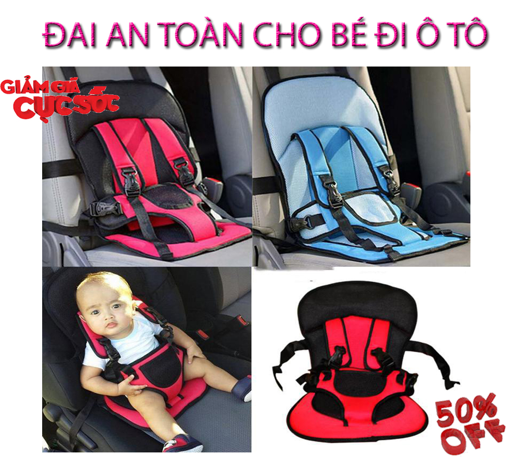 Ghế ngồi xe ô tô cho trẻ em , Ghe ngoi xe oto - CHỌN NGAY ĐAI AN TOÀN CHO BÉ đi ô tô, Vừa làm ghế ngồi ăn cơm tiện dụng; MẪU XM7-331, Bảo hành 1 đổi 1 Sản phẩm trên toàn quốc