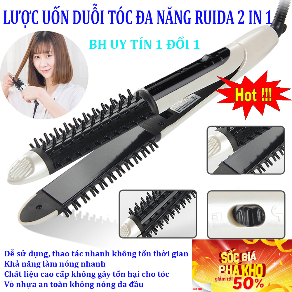 Máy xoăn tóc mini , Mua cay uon toc - CHỌN NGAY Máy uốn duỗi tóc Ruida hàng nhập khẩu cao cấp, chuyên tạo kiểu tóc; MẪU HI-402, Giảm sốc NGAY TRONG HÔM NAY 50%, bảo hành uy tín 1 đổi 1 Sp trên toàn quốc