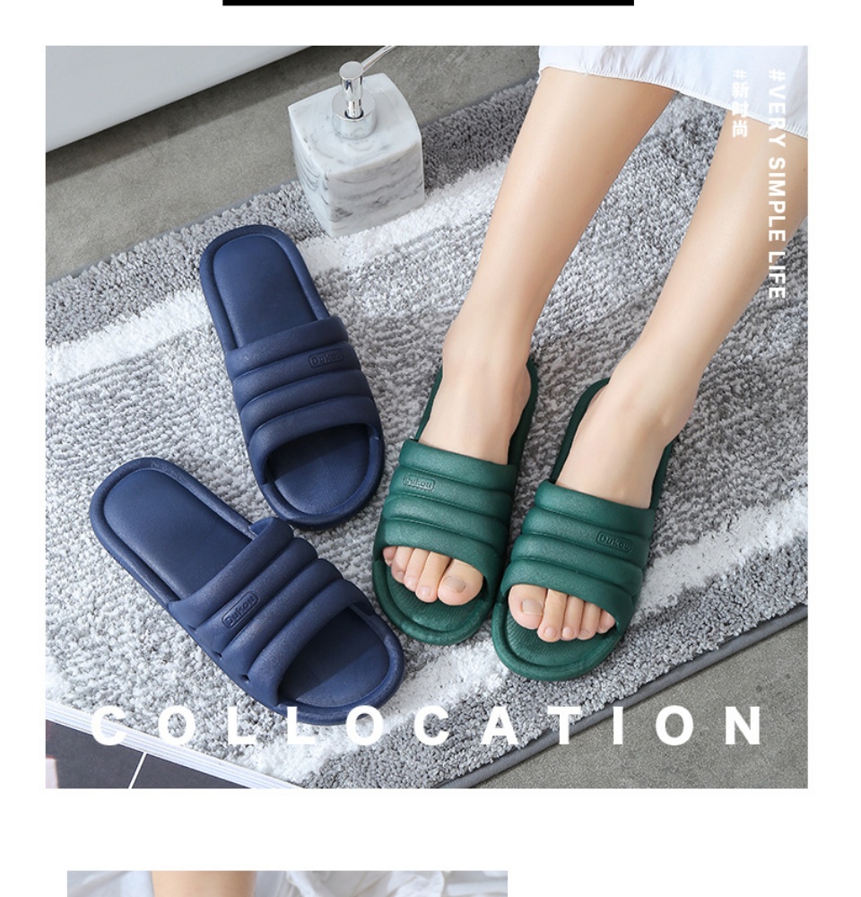 Dép nam nữ đi trong nhà KS01, chất liệu nhựa mềm cao cấp, đúc nguyên khối, đế mềm thoải mái chống trơn trượt phù hợp đi trong nhà, nhà tắm và ngoài trời - DOZIMAX STORE 14