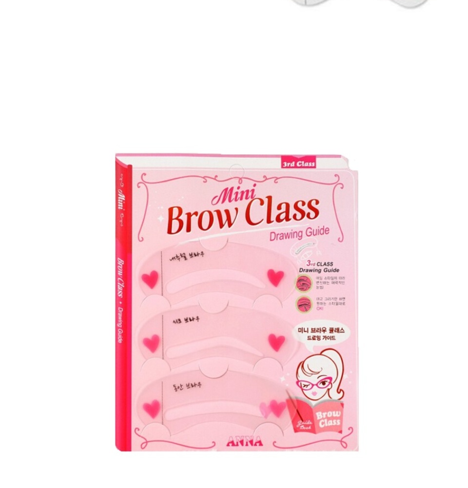 [HCM]Khuôn Kẻ Lông Mày ( 3 cái/bịch ) Mini Brow Class Drawing Guide