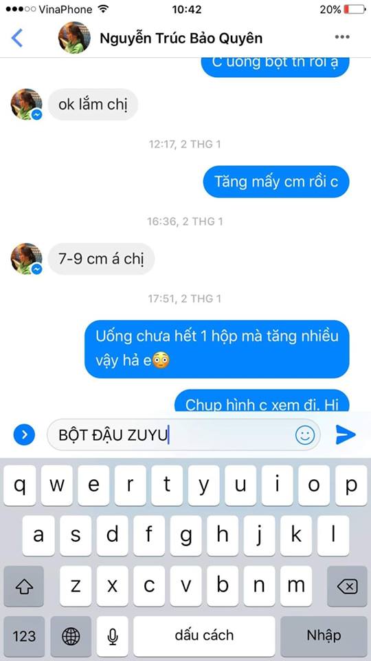 Ngũ Cốc Zuyu - Tăng Vòng 1 Tự Nhiên ( Tặng ngay tinh dầu massage ngực)