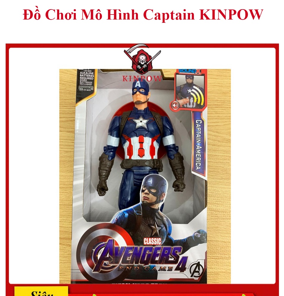 Xếp hình Captain America The Avengers Endgame Lego Minifigures Koruit Xp228   Shop Lego Zhang Zhang